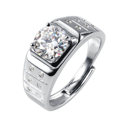 Daniel Steiger Vega Moissanite Men's Ring