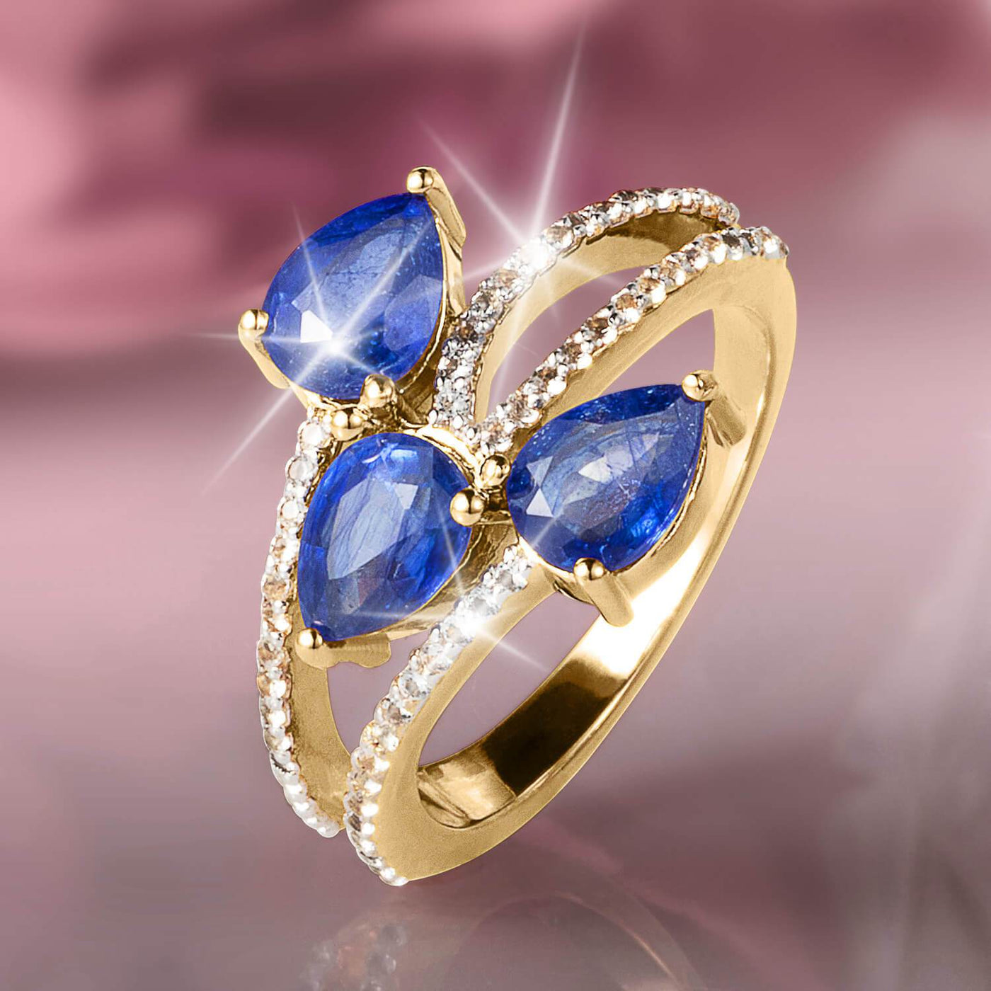 Daniel Steiger Cocktail Hour Sapphire Ring