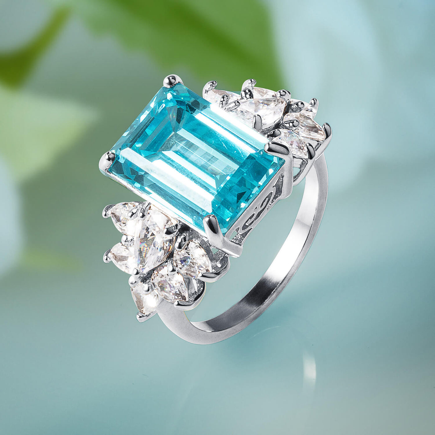 Daniel Steiger Carnival Blue Topaz Ring