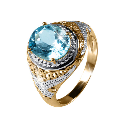 Daniel Steiger High Seas Topaz Men's Ring