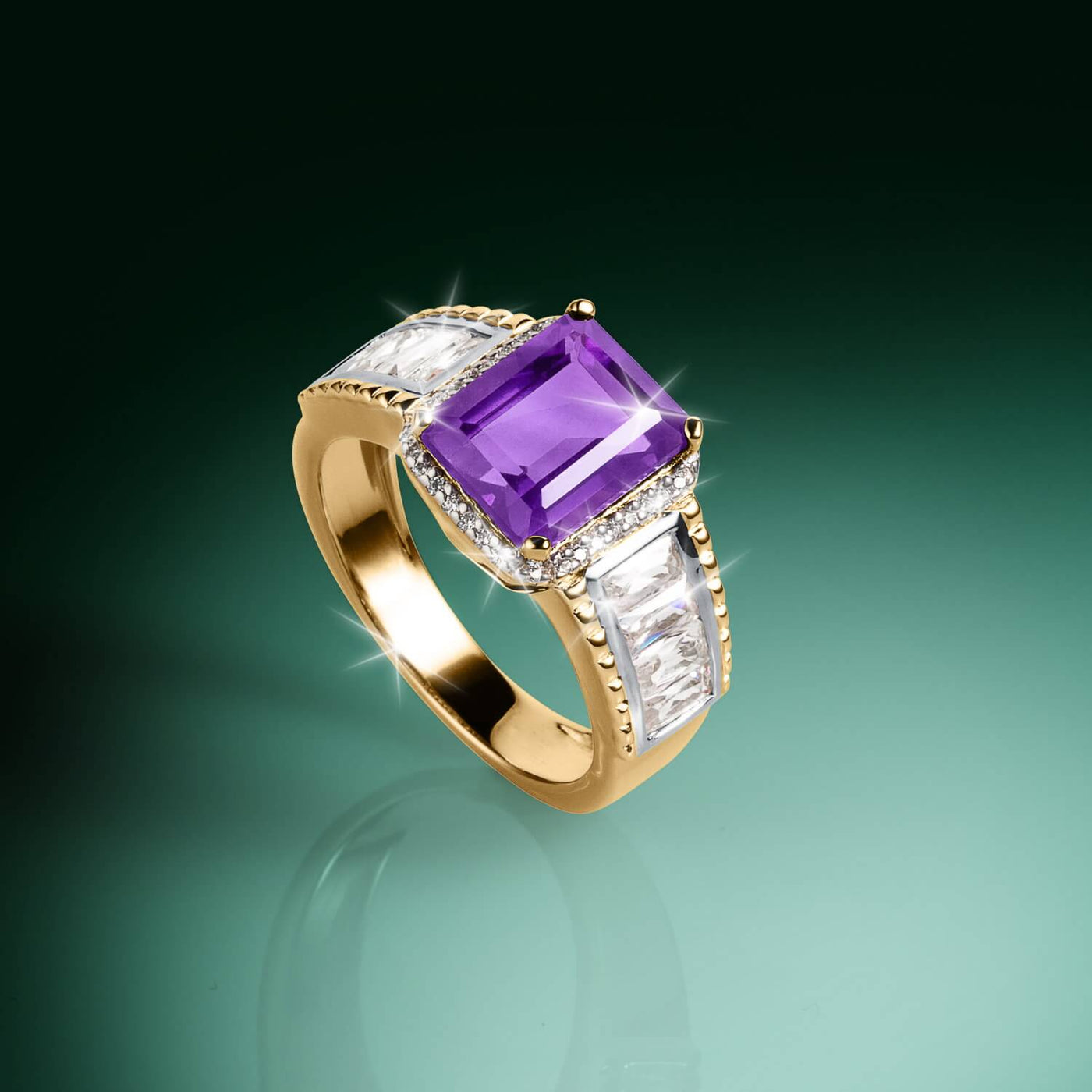 Daniel Steiger Supremo Amethyst Ladies Ring