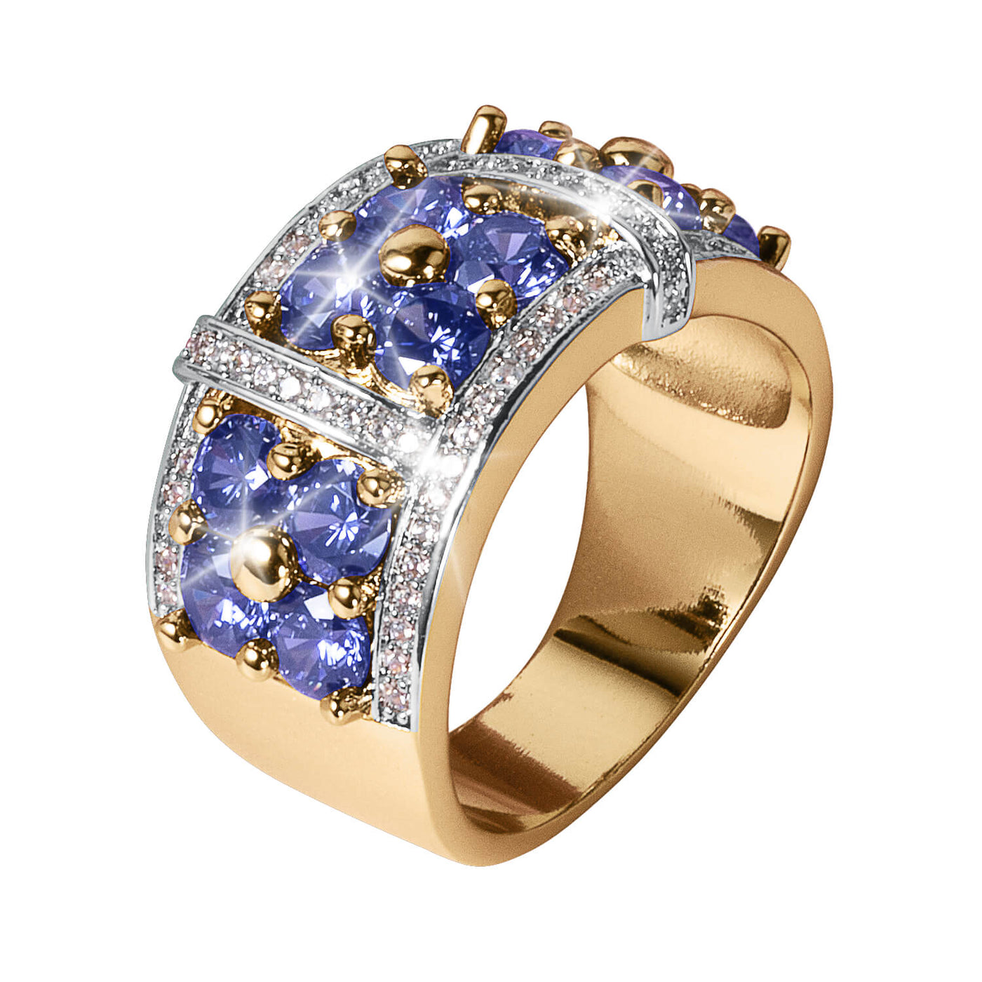 Daniel Steiger Blissful Anniversary Sea Blue Ring