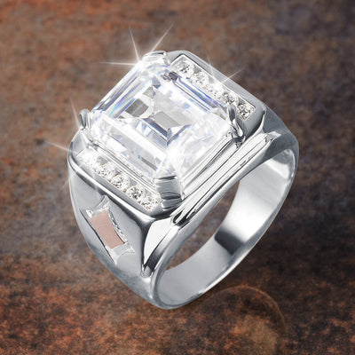 Daniel Steiger Silver Hawksmoor Men's Ring