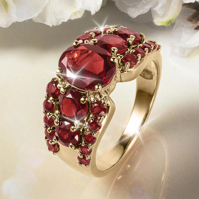 Daniel Steiger Garnet Shimmer Ladies Ring