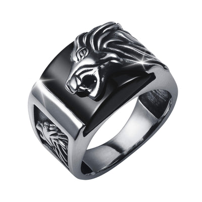 Daniel Steiger Leo Onyx Men's Ring