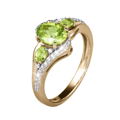 Daniel Steiger Dewdrop Peridot Ring