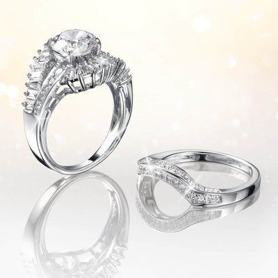 Daniel Steiger Heavenly Union Bridal Ring Set