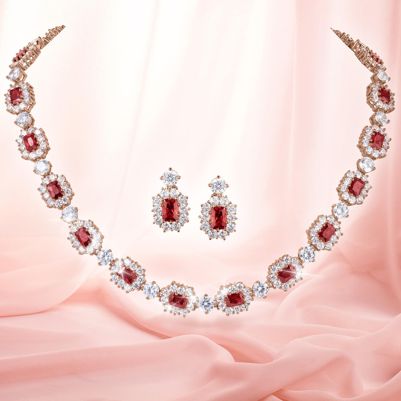 Daniel Steiger Regal Rosa Necklace