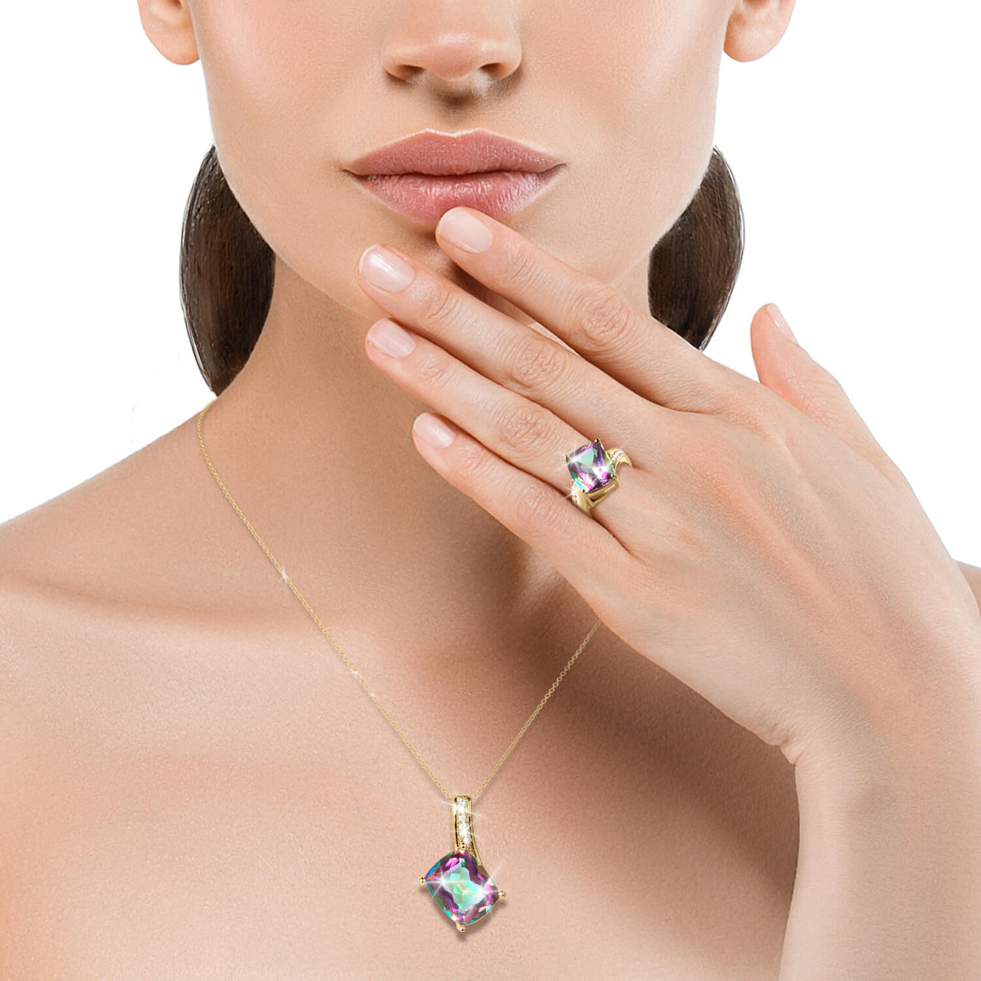 Daniel Steiger Rainbow Mystic Quartz Collection