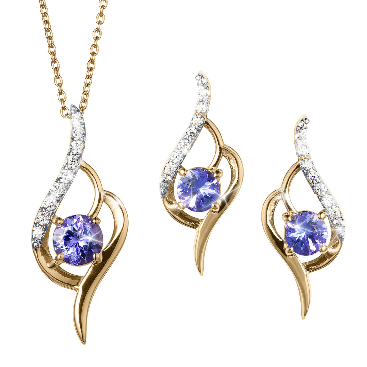 Daniel Steiger Tanzanite Twist Collection