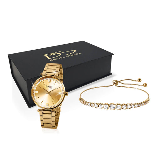Daniel Steiger Montana Ladies Watch & Bracelet Box Set