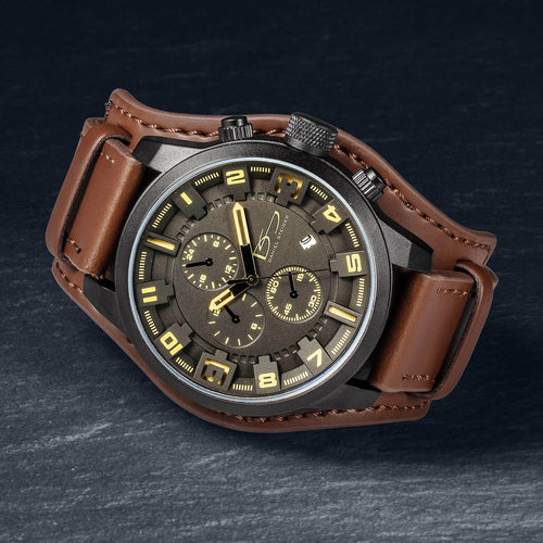 Daniel Steiger Mirimar Brown Men&