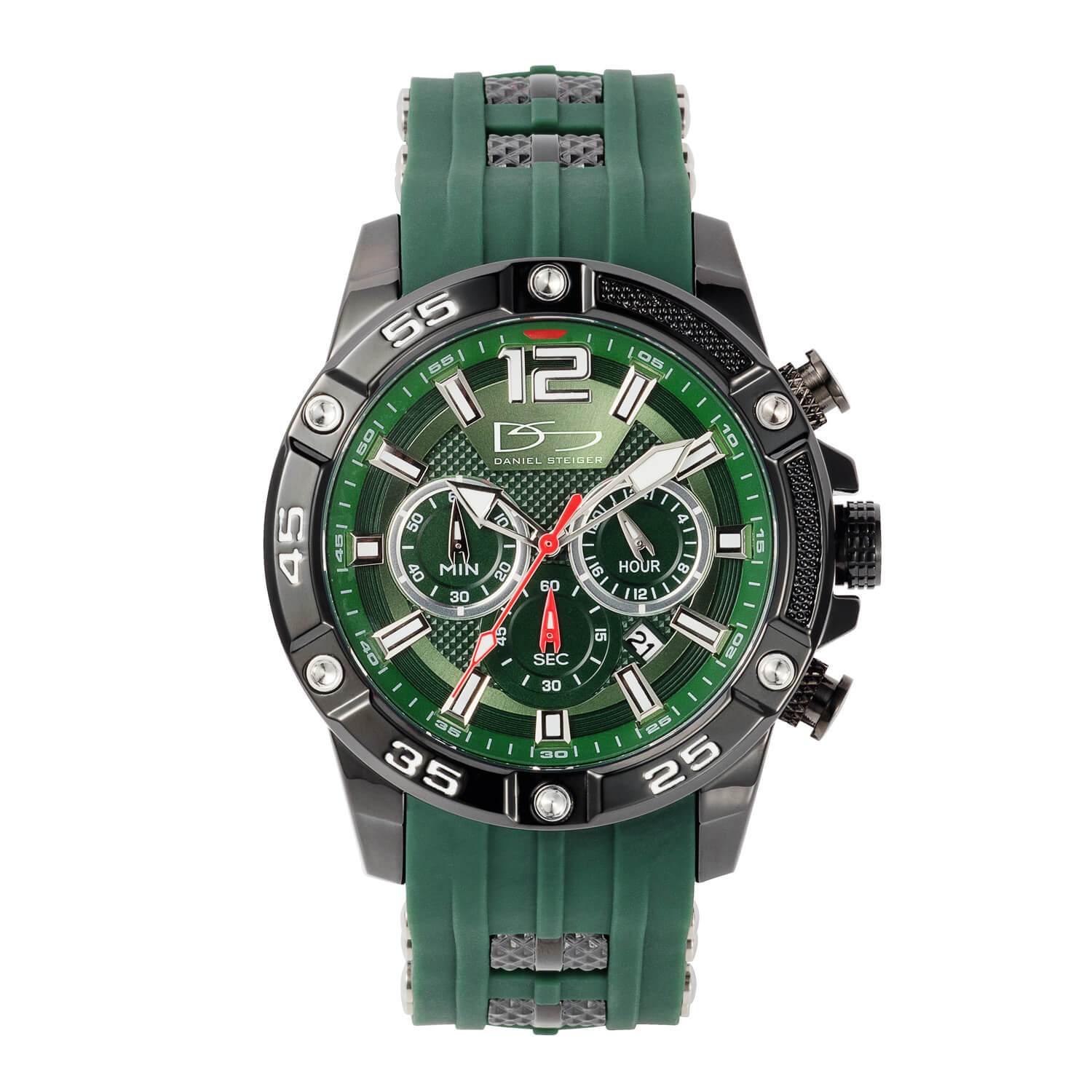 Daniel Steiger Adventurer Green Men's Watch & Sunglasses