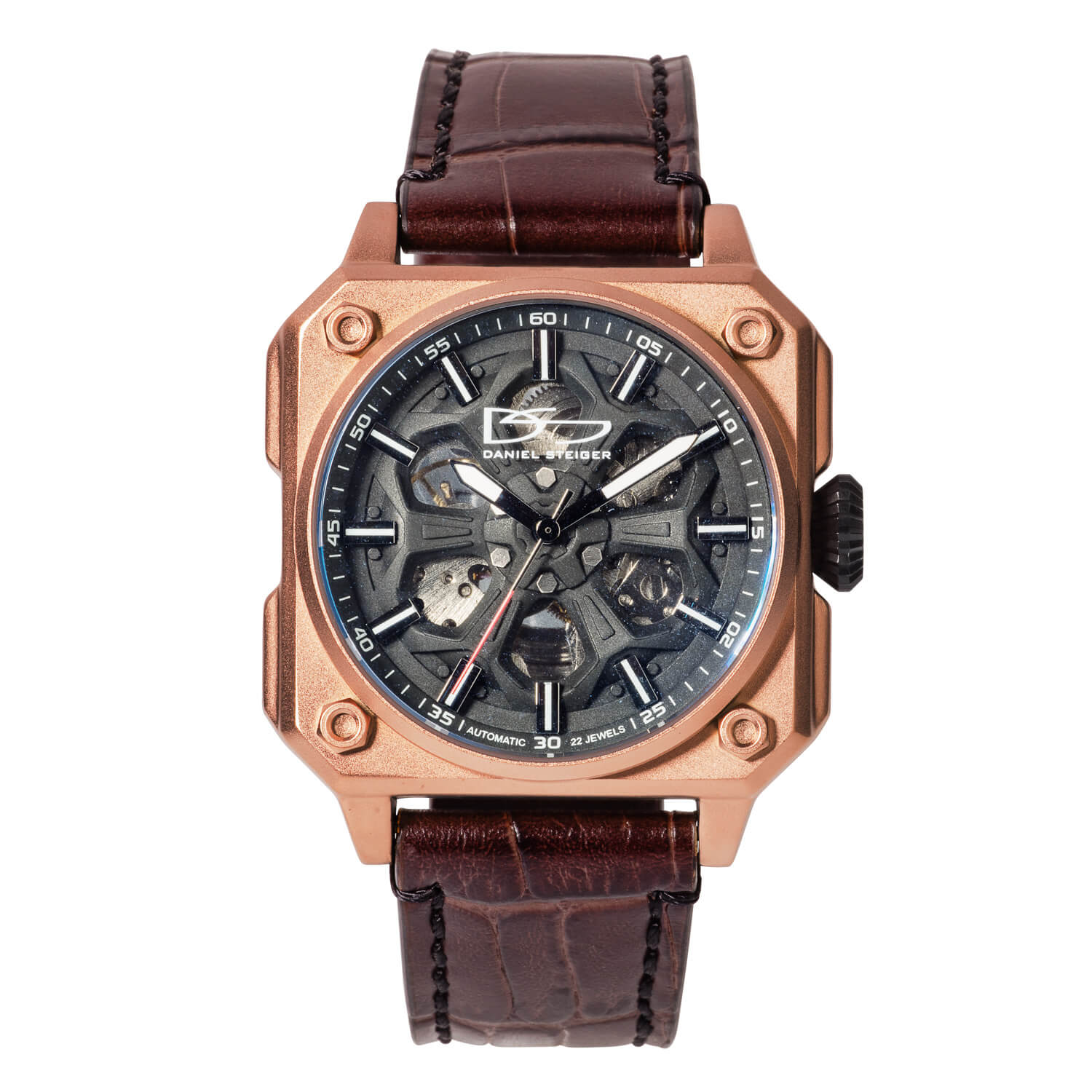 Daniel Steiger Vortex Rose Gold Men's Watch