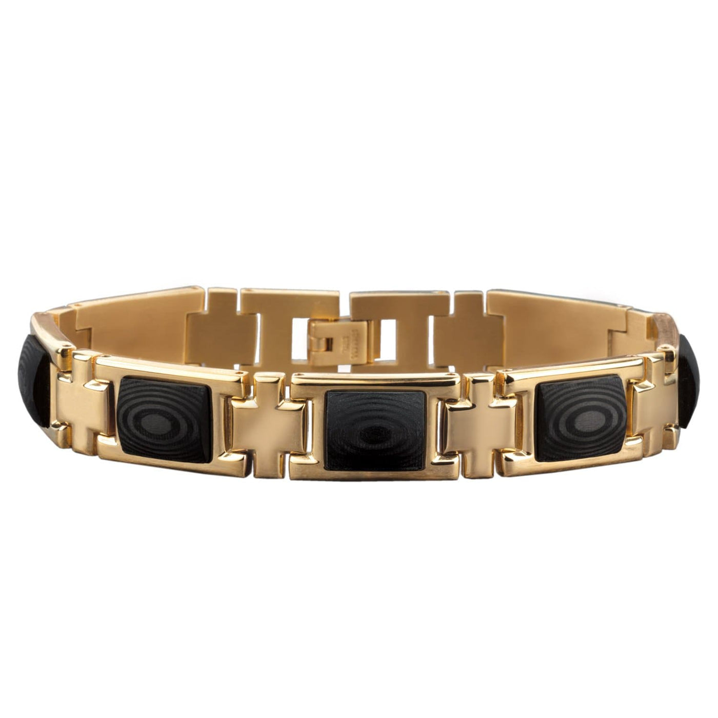 Daniel Steiger Golden Carbon Fiber Bracelet