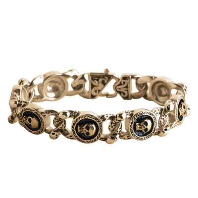 Daniel Steiger Multi Skull Bracelet