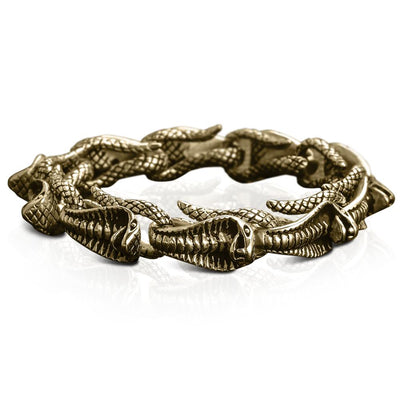 Daniel Steiger Venom Men's Gold Bracelet