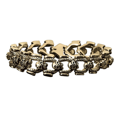 Daniel Steiger Lightning Skull Bracelet