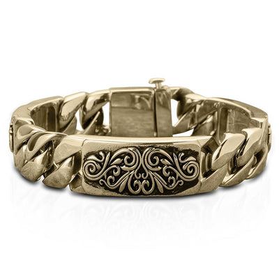 Daniel Steiger Montana Scroll Bracelet Gold