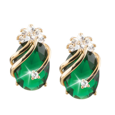 Daniel Steiger Green Vine Earrings