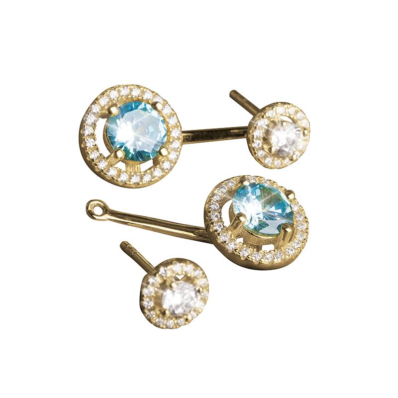 Daniel Steiger Catalina Halo Earrings