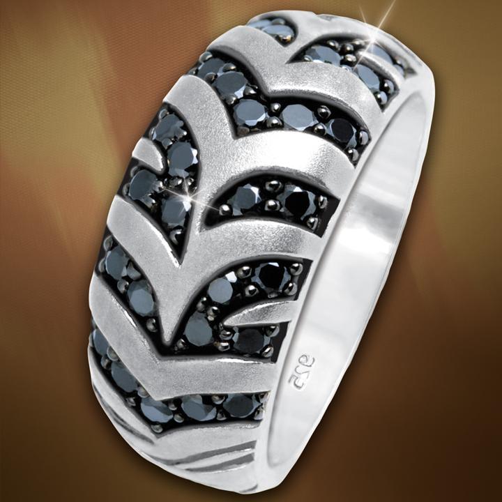 Daniel Steiger Jungle Fever Zebra Ring