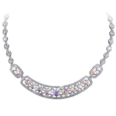 Daniel Steiger Spectra Rhodium Necklace