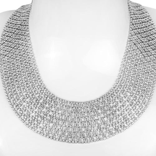 Daniel Steiger Riviera Rhodium Necklace