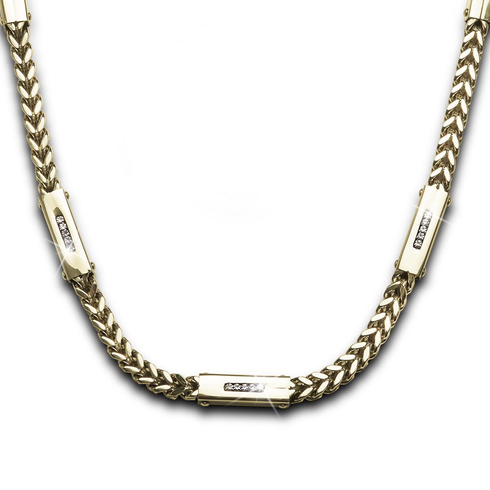Daniel Steiger Quadrant Steel Necklace