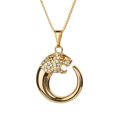 Daniel Steiger Leopardo Golden Pendant