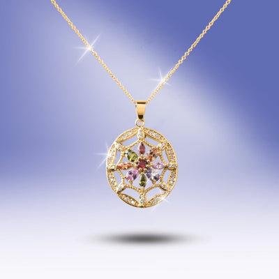 Daniel Steiger Springtime Web Pendant