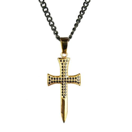 Daniel Steiger Nero Yellow Gold Pendant