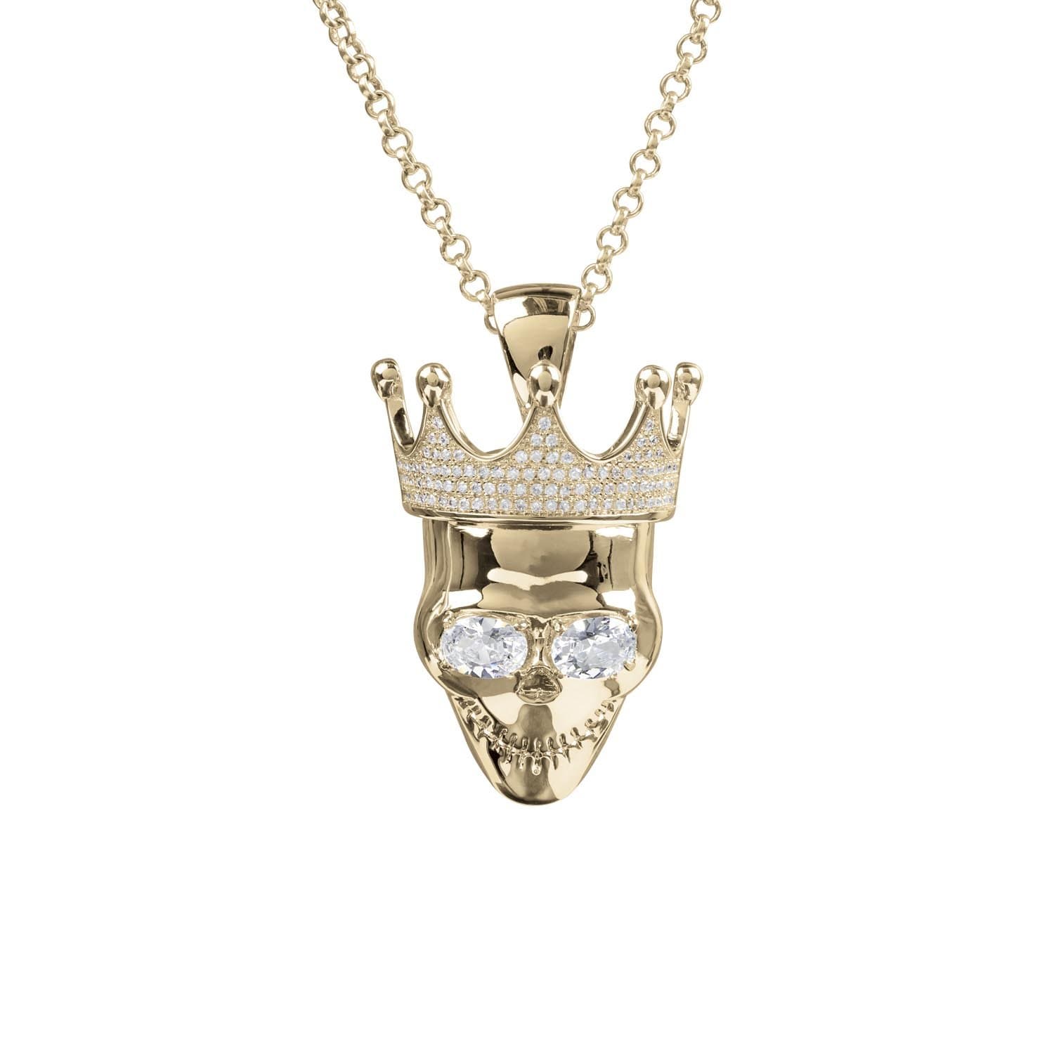 Daniel Steiger King Of Rock Skull Pendant