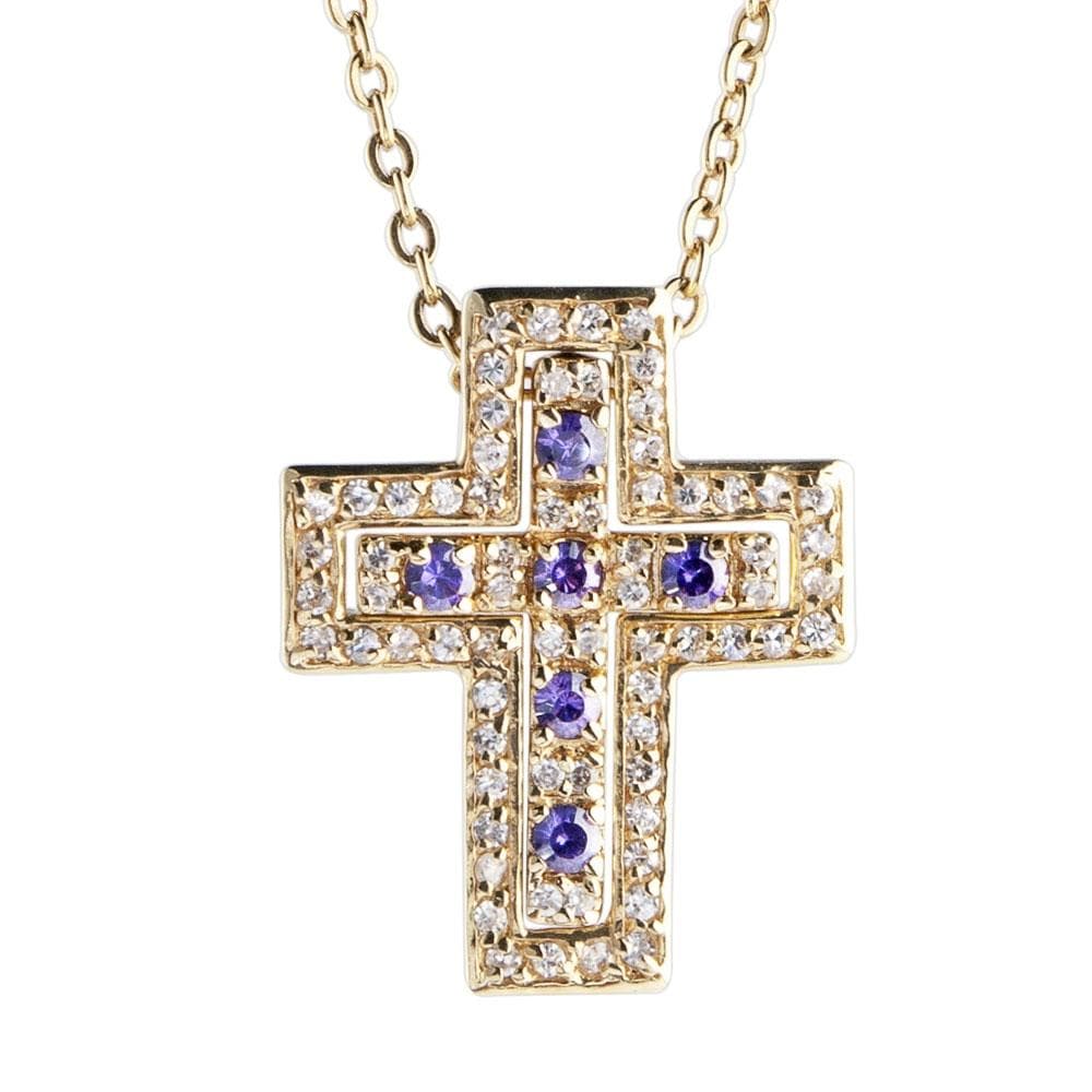 Daniel Steiger Romana Cross Pendant