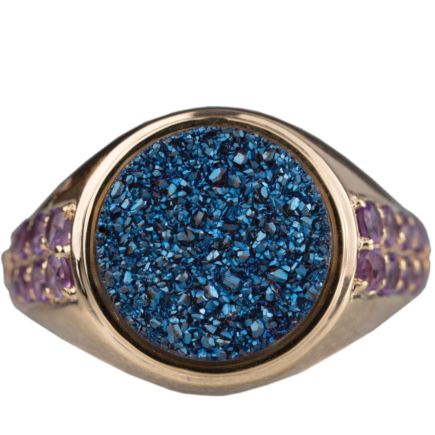 Daniel Steiger Druzy Quartz Ring