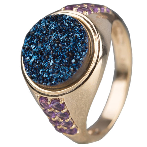 Daniel Steiger Druzy Quartz Ring