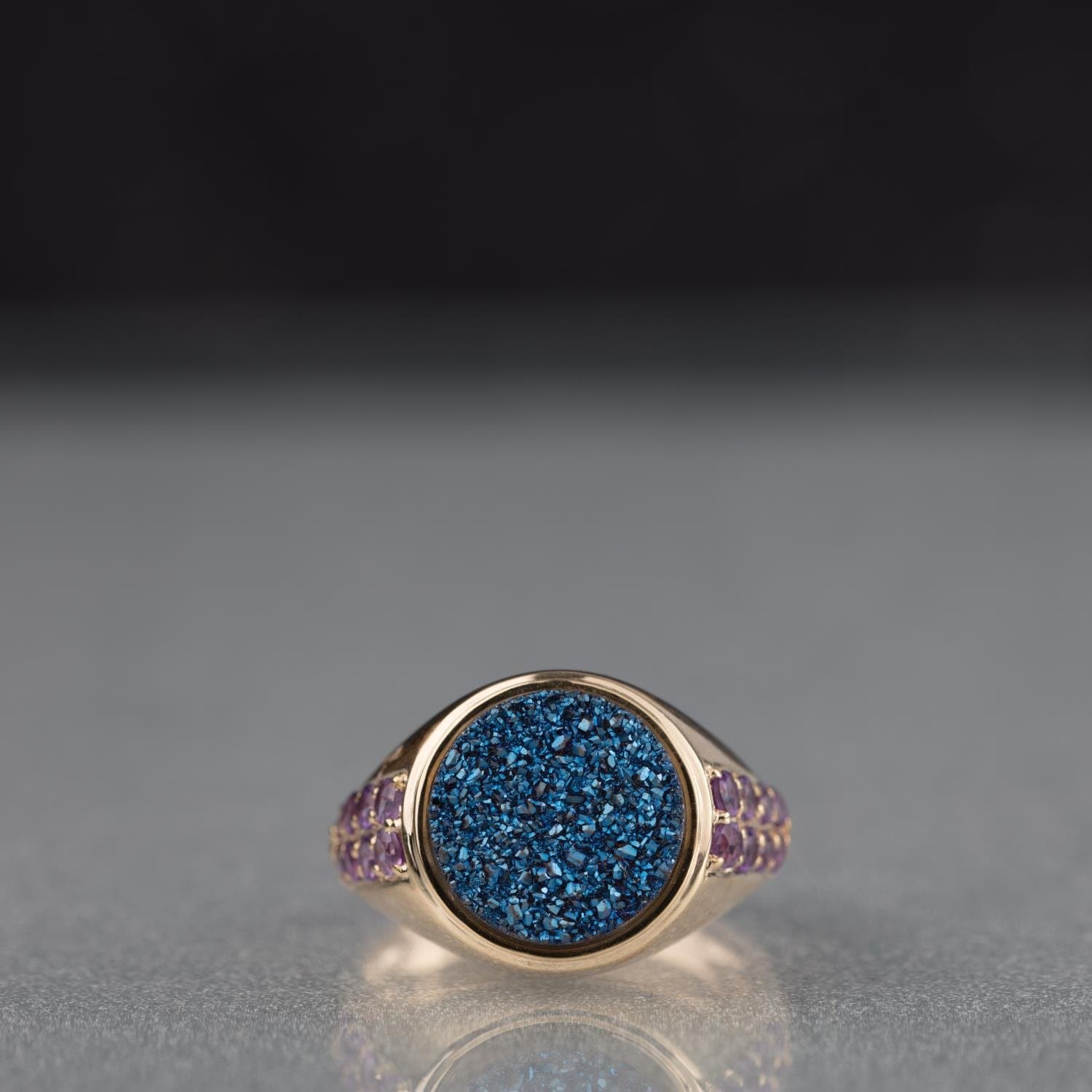 Daniel Steiger Druzy Quartz Ring