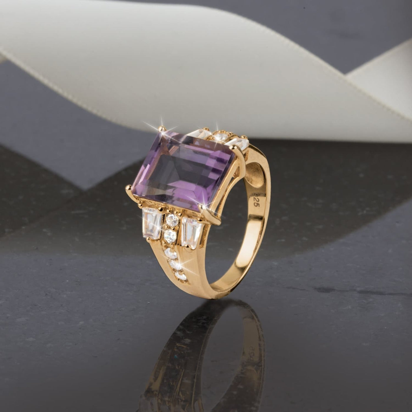 Daniel Steiger Valentina Amethyst Ring