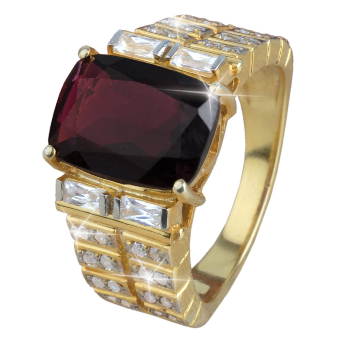 Daniel Steiger Hudson Garnet Men's Ring