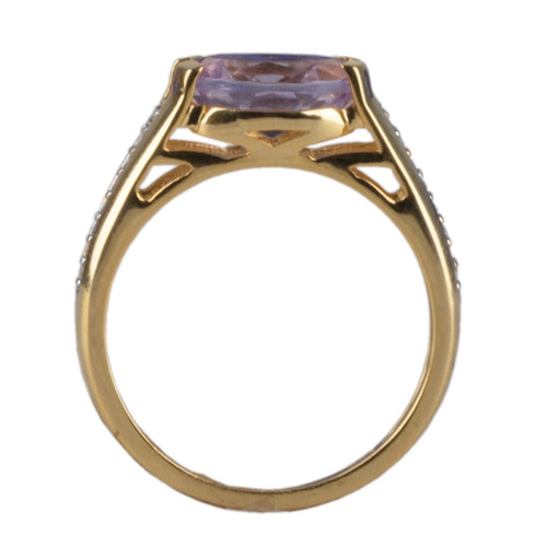 Daniel Steiger Cherished 10K Gold Amethyst Ring