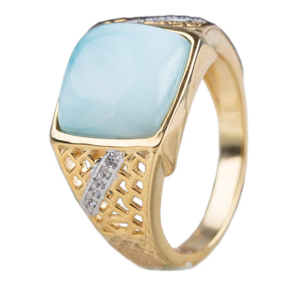 Daniel Steiger Atlantis Larimar Ring