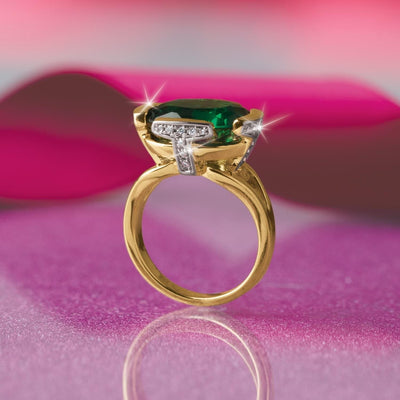 Daniel Steiger Marie Jose Emerald Green Ring