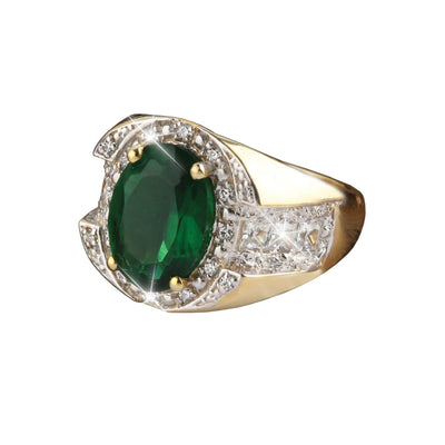 Daniel Steiger Hunter Green Men's Ring