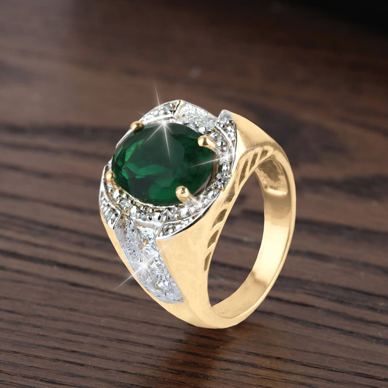 Daniel Steiger Hunter Green Men's Ring