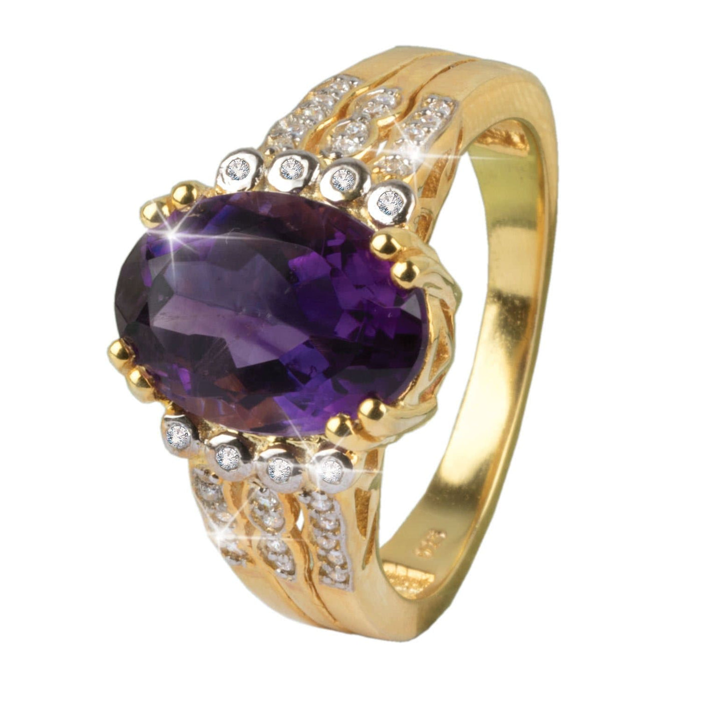 Daniel Steiger Gosford Amethyst Ring