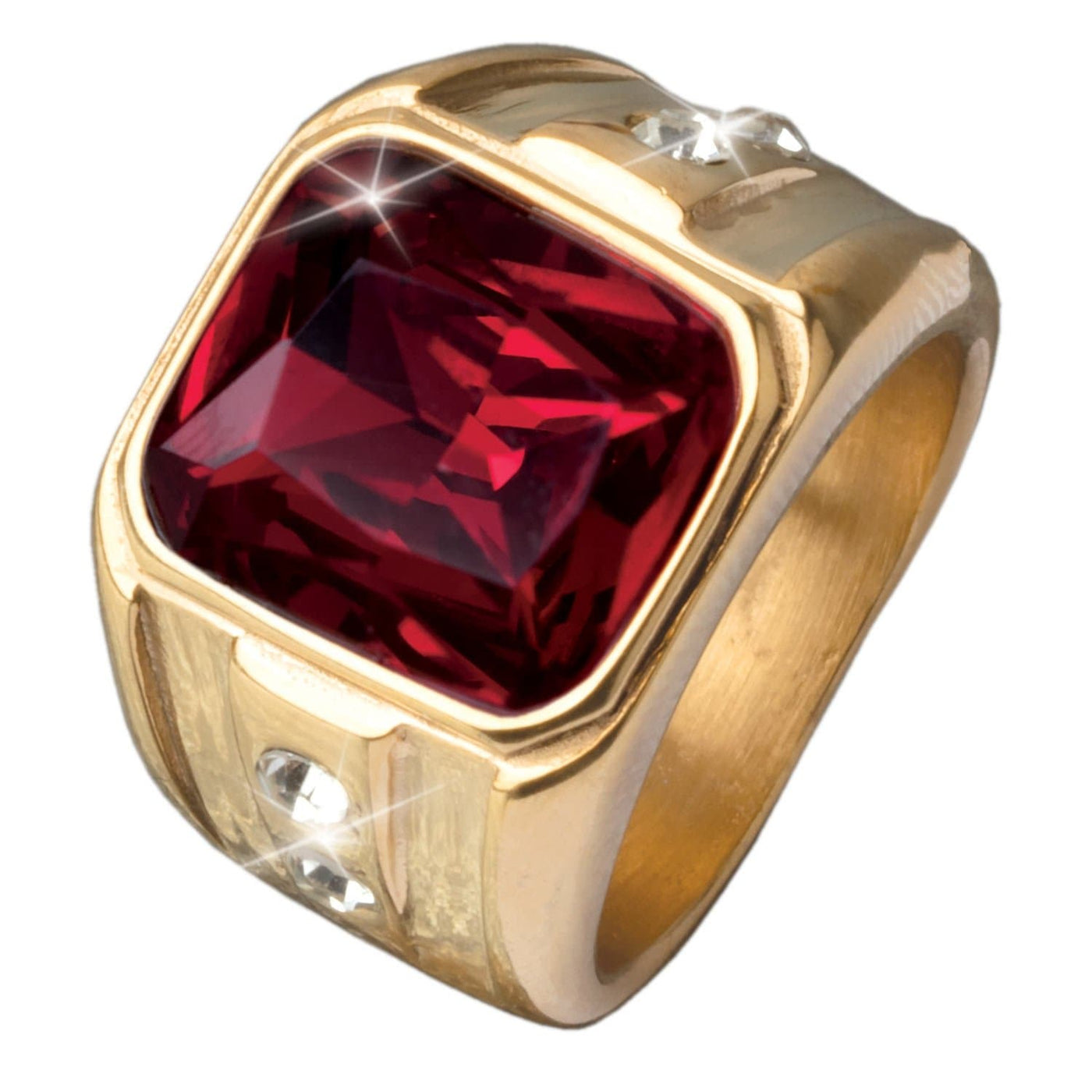 Daniel Steiger Red Hot Monaco Ring