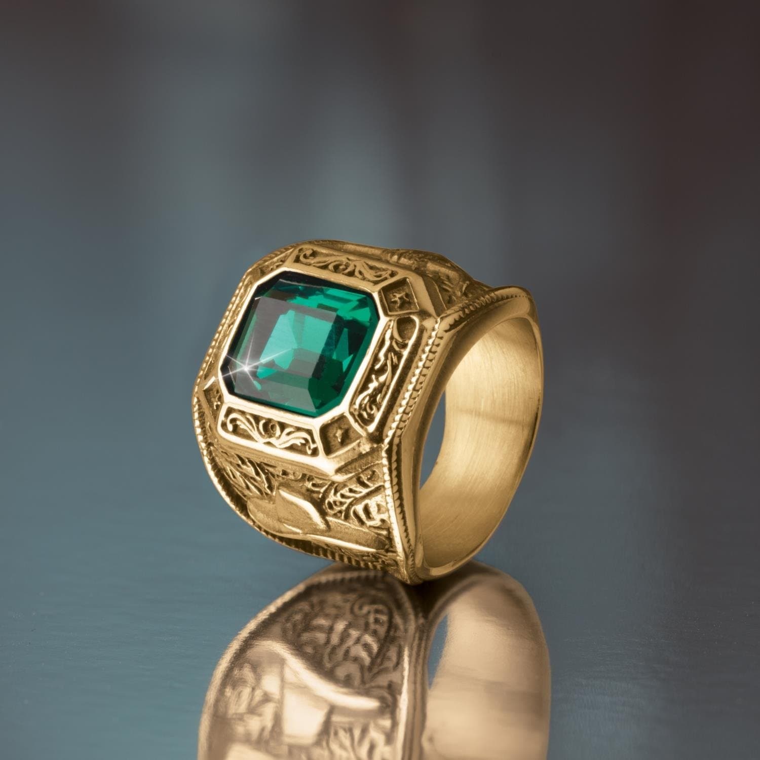Daniel Steiger Mustang Green Ring