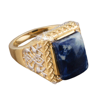 Daniel Steiger Sodalite Men's Ring