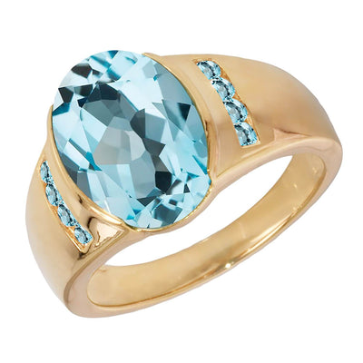 Daniel Steiger Marina Topaz Men's Ring