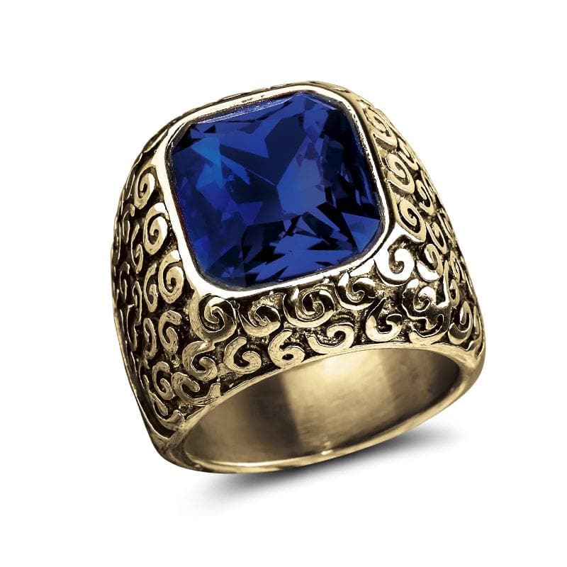 Daniel Steiger Valor Men's Blue Ring